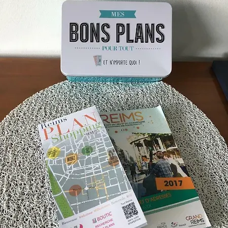 Apartamento Bedinreims Burgundy Bottle 110m2 Exceptional, 4 Doubles, 2 Bain, Free Park&wifi, équipé
